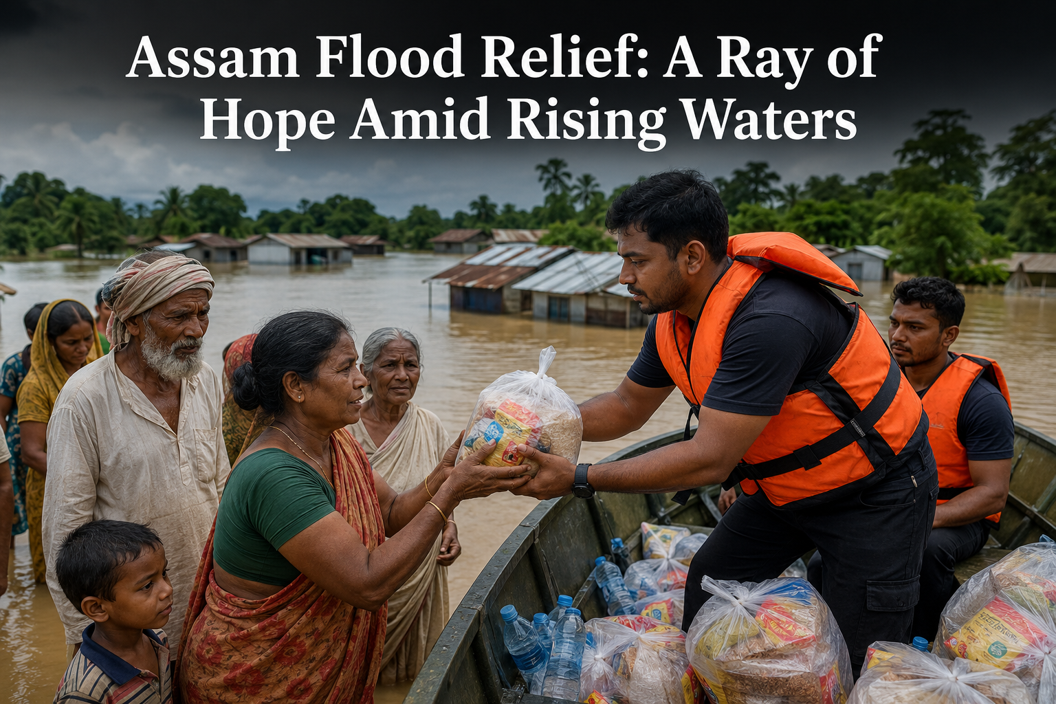 असम में बाढ़ से भारी तबाही, मृतकों की संख्या 75 पहुंची; मुख्यमंत्री ने की 9 लाख रुपये राहत राशि की घोषणा