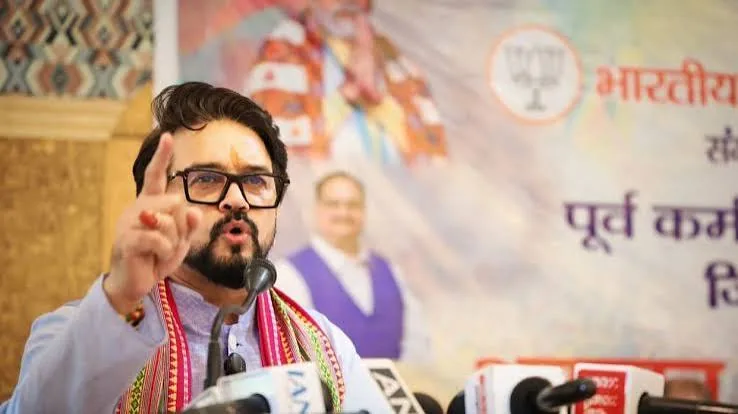 राजनीतिक हमला: सांसद अनुराग ठाकुर ने हिमाचल की कांग्रेस सरकार को घेरा