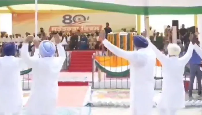 राजनीतिक विवाद: घुटने की सर्जरी के बाद भांगड़ा करने वाले वीडियो पर आप के स्वास्थ्य कार्ड को लेकर बहस