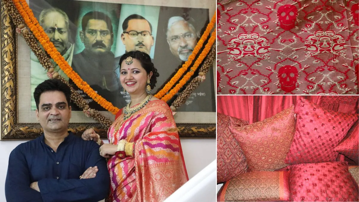 पारंपरिक कला का पुनरुत्थान: उत्तर प्रदेश के कलाकारों ने वाराणसी में तैयार की दुनिया की सबसे बड़ी डिजिटल सिल्क साड़ी