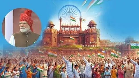 उत्सव और संकल्प: स्वतंत्रता दिवस पर लाल किले से पीएम मोदी का युवाओं और मैन्युफैक्चरिंग पर विशेष जोर