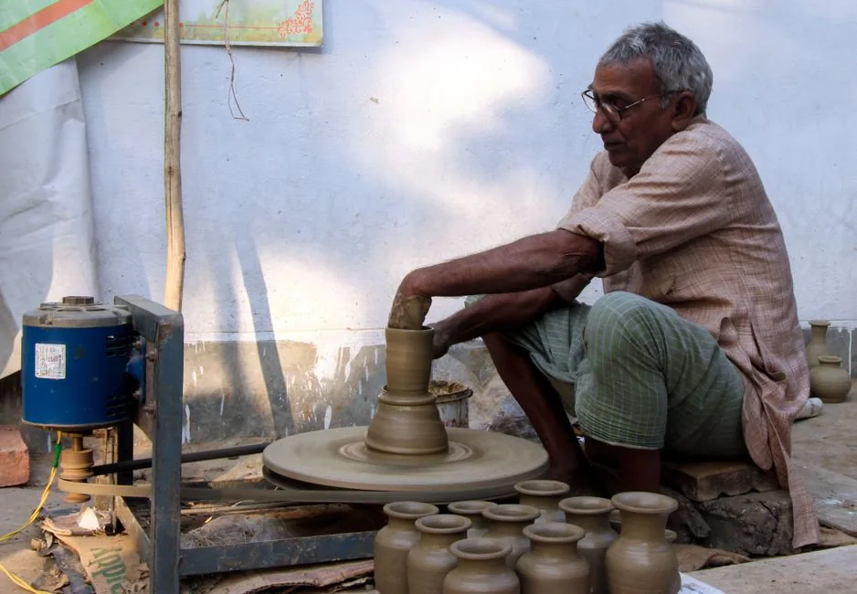 हस्तशिल्प विकास: कोटा के सांगोद क्षेत्र में कुम्हार समुदाय के लिए आधुनिक चाक वितरण समारोह