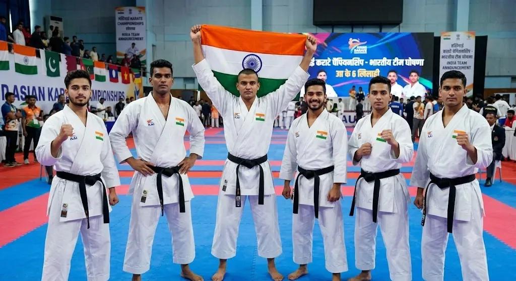 खेल जगत की खबर: ऑल इंडिया कराटे चैंपियनशिप के लिए उत्तराखंड की टीम रवाना