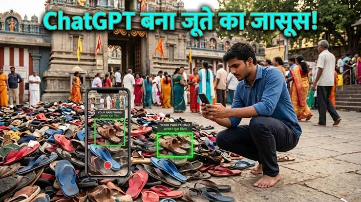 अजब तकनीक: मंदिर में जूते चोरी होने पर युवक ने ChatGPT से मांगी मदद, मिला ऐसा जवाब