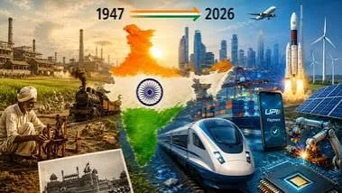 आर्थिक महाशक्ति: 79 वर्षों की स्वतंत्रता के बाद छटी सबसे बड़ी अर्थव्यवस्था के रूप में भारत की वित्तीय स्थिति