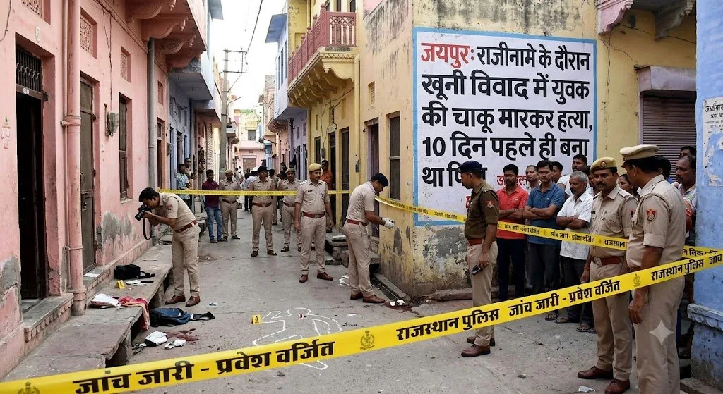 खूनी संघर्ष: आपसी समझौते के दौरान हुई तीखी बहस और चाकूबाजी में युवक की मौत
