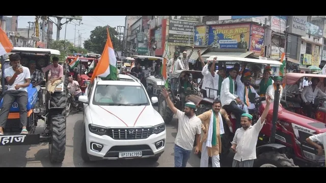 तिरंगा यात्रा का आयोजन: रोहतक में भारतीय खेल यूनियन ने युवाओं को नशे से दूर रहने का दिया संदेश