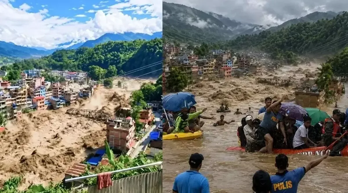 प्रलयकारी बाढ़: नेपाल में प्राकृतिक आपदा से 160 लोगों की मौत और 1000 से अधिक नागरिक लापता