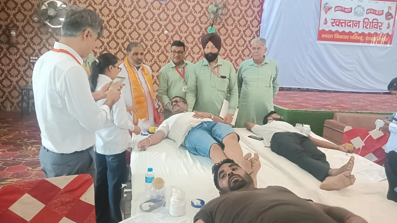 मानवता की मिसाल: पीजीजीसी-46 में एनएसएस शिविर के दौरान 58 यूनिट रक्त एकत्र