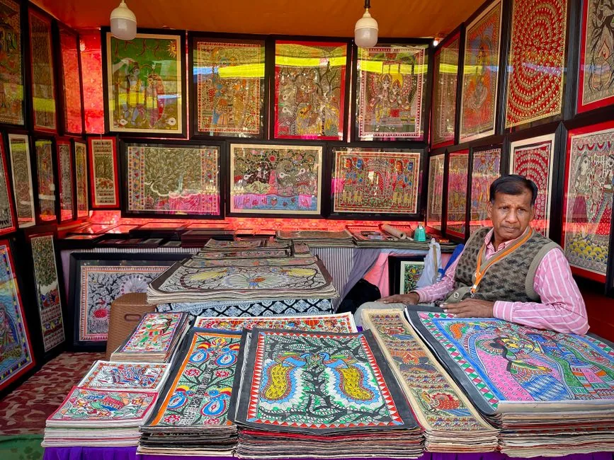 पटना में पारंपरिक मिथिला पेंटिंग कार्यशाला का आयोजन, युवाओं ने लिया हिस्सा