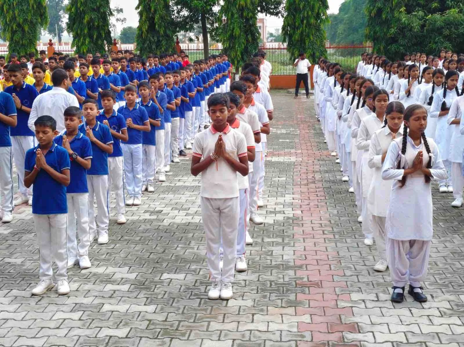 खेल दिवस का आयोजन: बच्चों को खेलों के महत्व से कराया गया अवगत