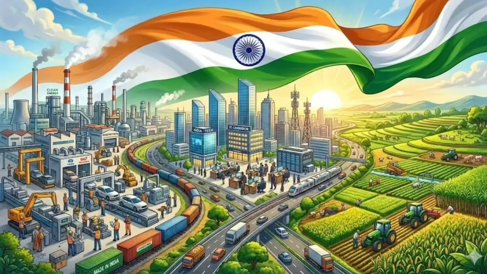 आर्थिक महाशक्ति बनने की राह: भारत को 2036 तक 20 ट्रिलियन डॉलर की अर्थव्यवस्था बनाने के लिए टैक्स सुधार जरूरी