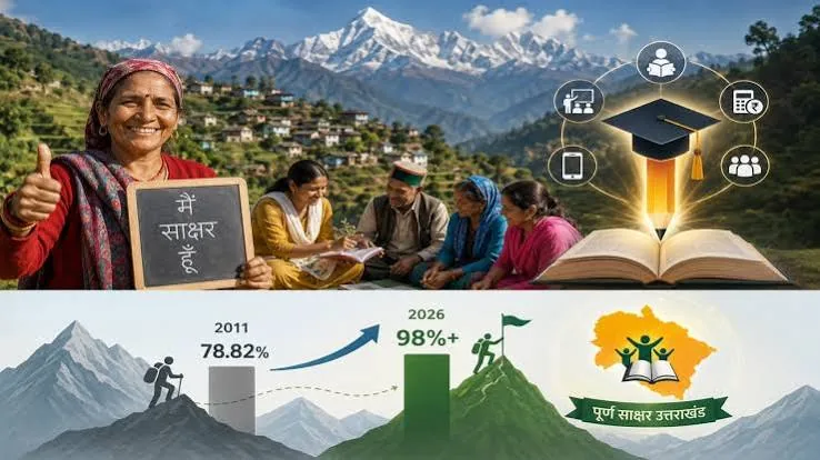 साक्षरता की जंग: उल्लास योजना ने कैसे उत्तराखंड के पहाड़ी इलाकों की तस्वीर बदली