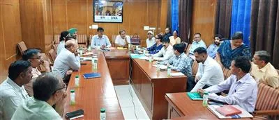प्रशासनिक बैठक: डीसी ऊना श. जतिन लाल और अन्य अधिकारियों की प्रमुख गतिविधियां सामने आईं
