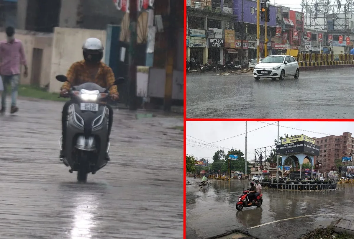 मौसम का यूटर्न: गोरखपुर और पूर्वांचल में झमाझम बारिश से पारा लुढ़ककर 24.4 डिग्री पर आया, 19 वर्षों का रिकॉर्ड टूटा