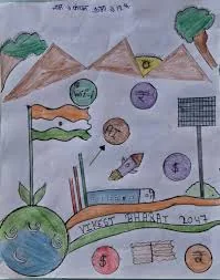रचनात्मक अभियान: 25 करोड़ बच्चों के सपनों का भारत विषय पर चित्रकला प्रतियोगिता आयोजित