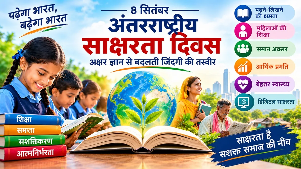 साक्षरता दिवस विशेष: आधुनिक तकनीक के जरिए बच्चों को शिक्षा से जोड़ने पर दिया जा रहा है विशेष जोर