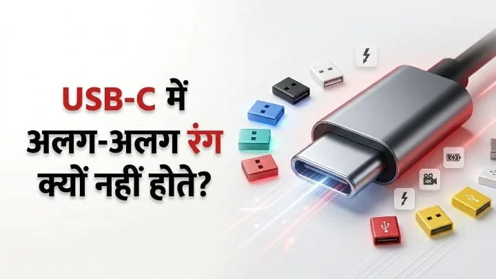 तकनीकी संकेत: यूएसबी पोर्ट के अलग-अलग रंगों से जानें कौन सा है सबसे तेज और खास