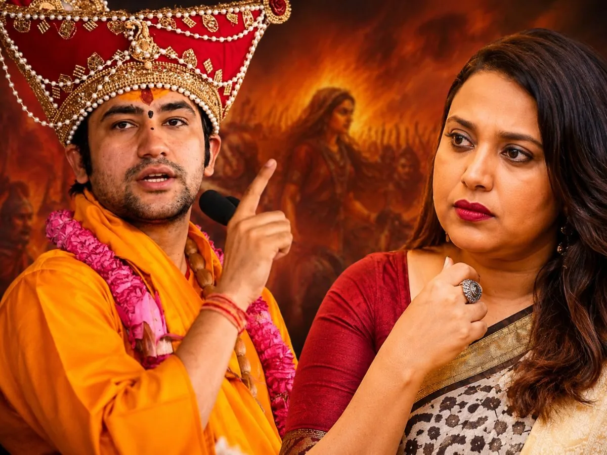 तीखा पलटवार: स्वरा भास्कर को धीरेंद्र शास्त्री ने लगाई कड़ी फटकार और जौहर को बताया बहादुरी