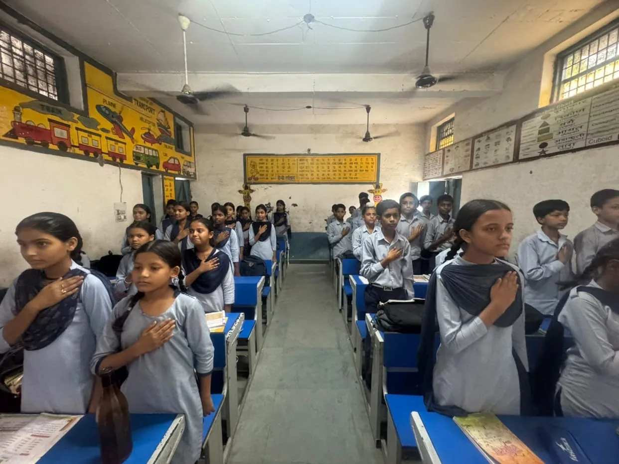 नशे के खिलाफ हुंकार: विद्यार्थियों ने ली समाज को स्वस्थ रखने की शपथ