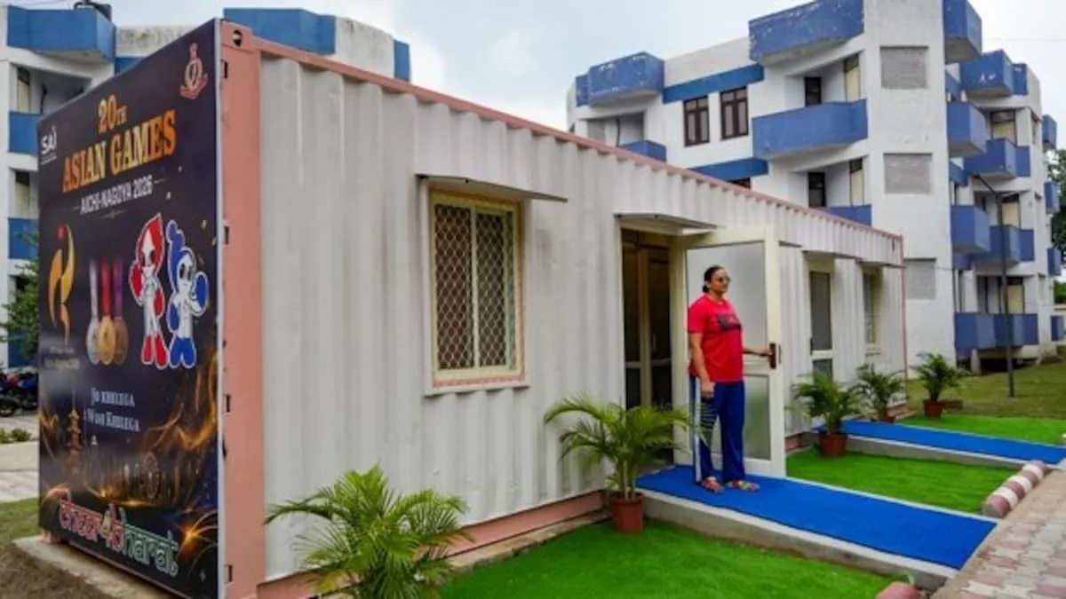 अनोखा ठिकाना: एशियाई खेलों के लिए जापान में कंटेनर नुमा आवास में रहेंगे भारतीय एथलीट