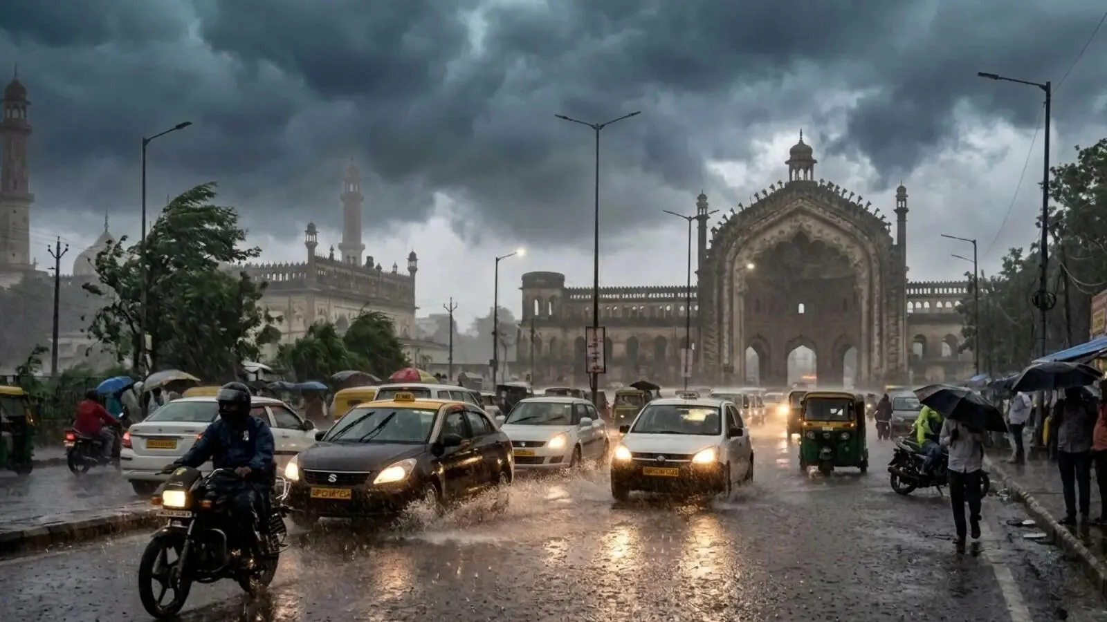 मौसम का प्रकोप: लखनऊ में लगातार बारिश से टूटा 19 साल का रिकॉर्ड