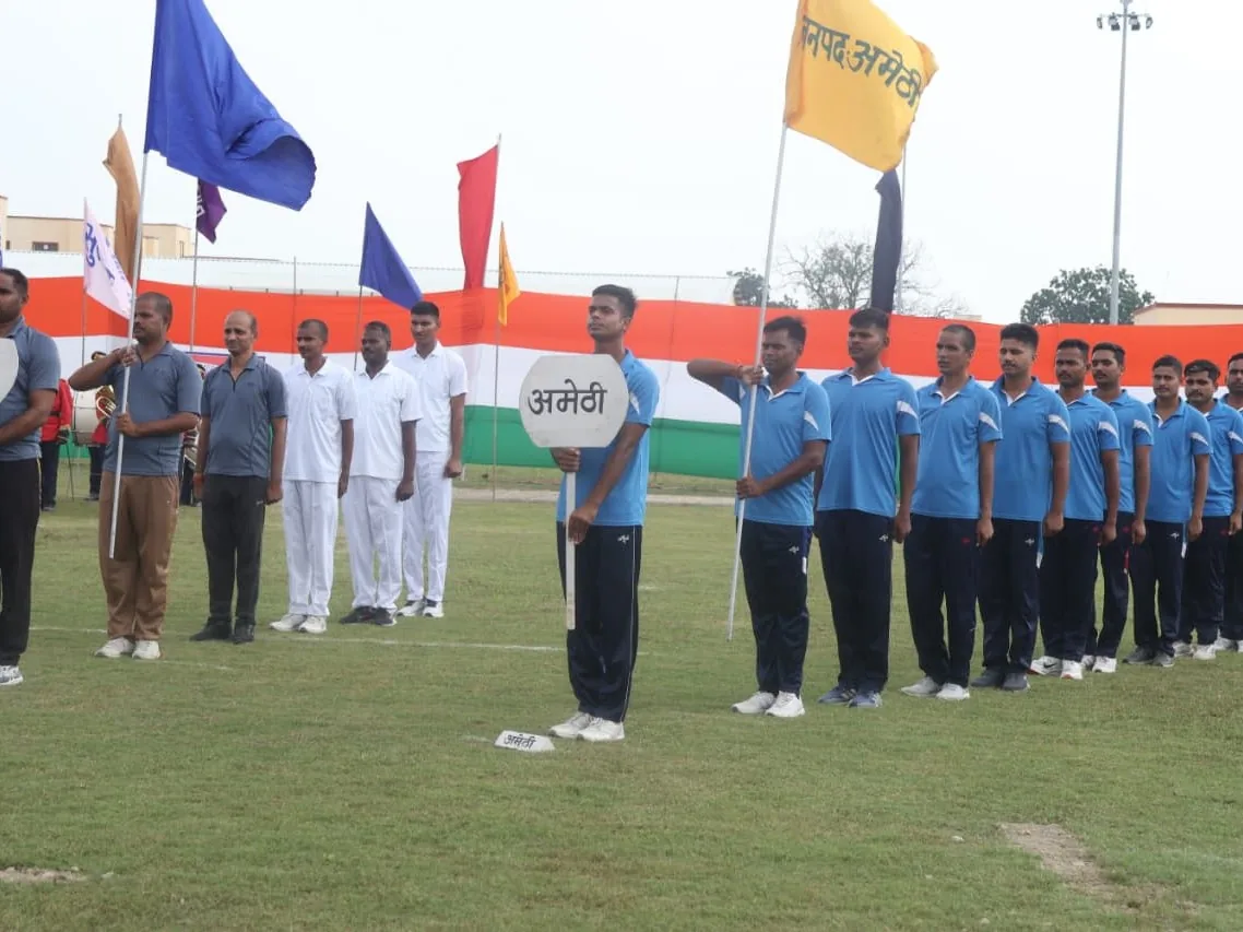 मलखम्भ प्रतियोगिता: अमेठी पुलिस टीम ने लखनऊ जोन में बाजी मारी