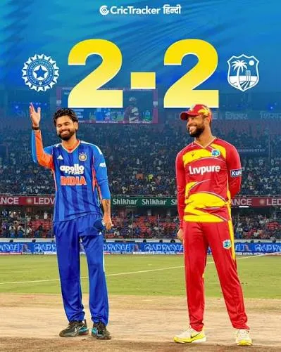सीरीज़ बराबरी: एम. चिन्नास्वामी स्टेडियम में मुकाबला रद्द होने से भारत और वेस्टइंडीज की श्रृंखला दो-दो से समाप्त