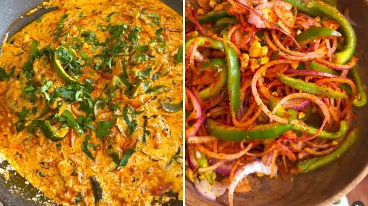स्वादिष्ट व्यंजन: बेसन और दही से बनाएं शिमला मिर्च की खास सब्जी
