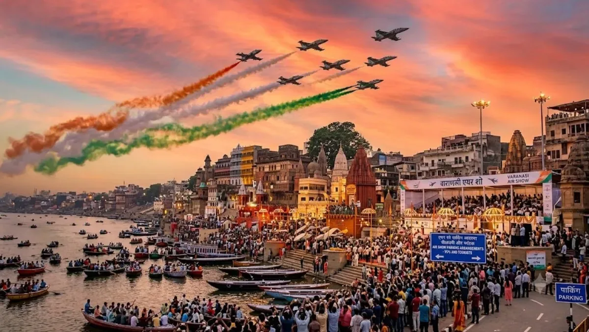 वाराणसी एयर शो: घाटों पर कार्यक्रम देखने के लिए ये चीजें साथ रखना है जरूरी