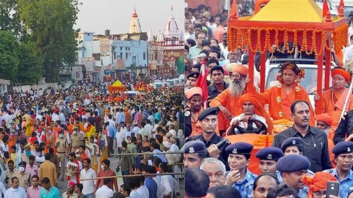 यातायात डायवर्जन लागू: गोरखपुर में आज निकलेगी शोभायात्रा, सीएम योगी आदित्यनाथ होंगे शामिल