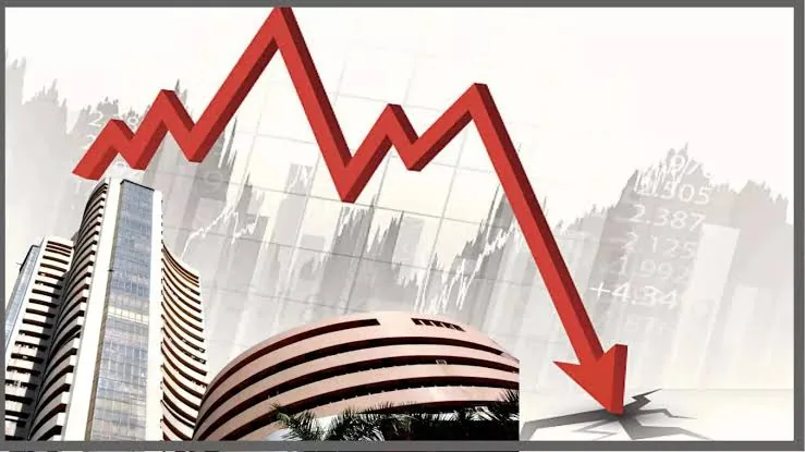 बाजार में गिरावट: निफ्टी ऊपरी स्तरों पर टिकने में असफल, सेंसेक्स-निफ्टी पर दबाव