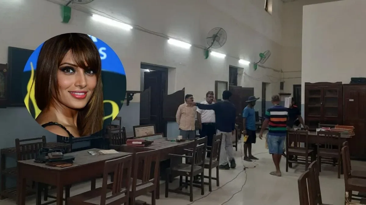 बाराबंकी वेब सीरीज की शूटिंग: आगरा के जीआईसी में सनी कौशल निभा रहे पुलिस अधिकारी की भूमिका