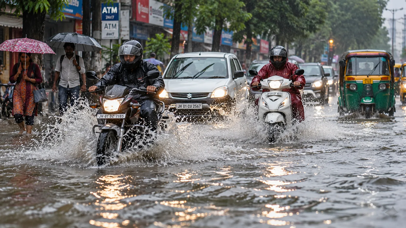 मौसम का मिजाज: दक्षिण भारत के तीन क्षेत्रों में भारी वर्षा का अलर्ट