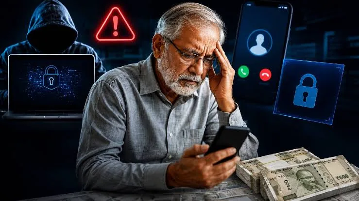 डिजिटल अरेस्ट ठगी: भेल से रिटायर्ड इंजीनियर से 48 घंटे में 31 लाख रुपये ठगे