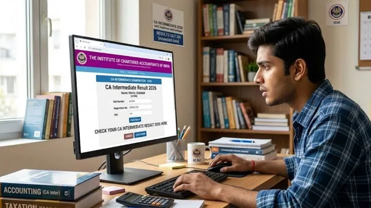 सीए परिणाम अपडेट: इंटरमीडिएट परीक्षा के नतीजे कल जारी होने की संभावना