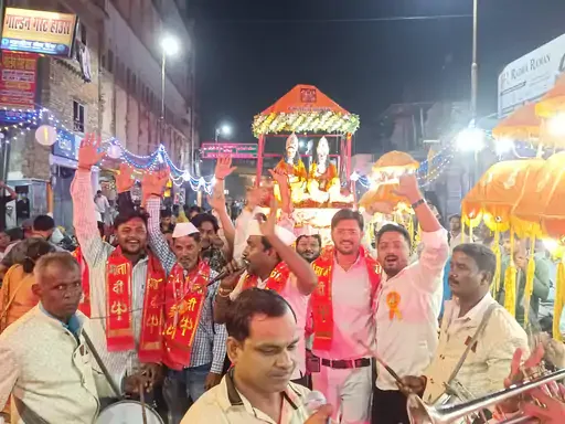 धर्मशाला बाजार में यात्रा: रामलीला के तहत भरत जी की यात्रा का आयोजन और मार्ग