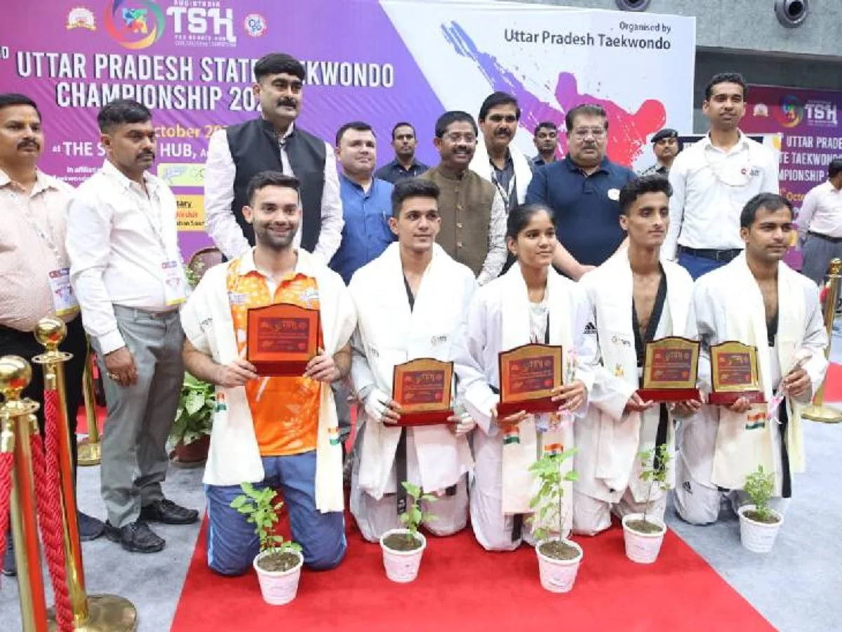 कानपुर की उपलब्धि: ताइक्वांडो चैंपियनशिप में मंडल के खिलाड़ियों ने जीते 19 पदक