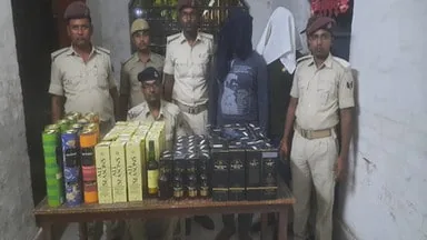 बड़ी कार्रवाई: खगड़िया में विदेशी शराब के साथ एक आरोपी गिरफ्तार