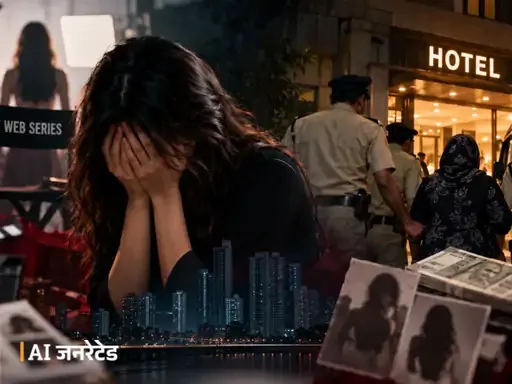 ठाणे में देह व्यापार का भंडाफोड़: टीवी अभिनेत्री को मुक्त कराया, महिला तस्कर गिरफ्तार