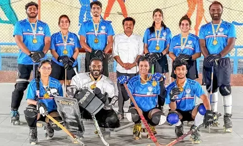 मथुरा में खेल का उत्साह: रोलर हॉकी ट्रायल में 60 खिलाड़ियों ने लिया हिस्सा