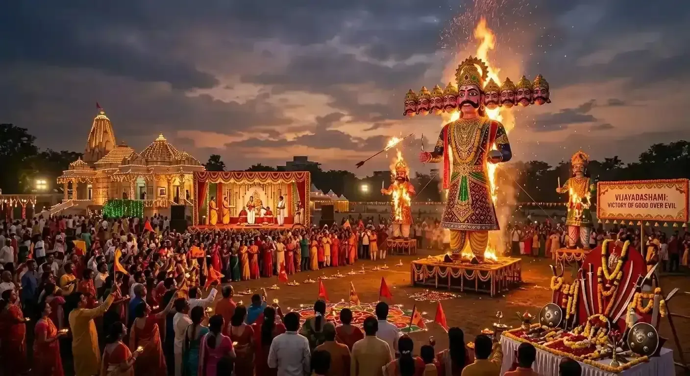 विजयादशमी तिथि का निर्णय: उज्जैन के ज्योतिषाचार्य ने स्पष्ट किया दशहरा 20 अक्टूबर को