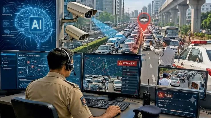 आर्टिफिशियल इंटेलिजेंस का कमाल: नोएडा की सड़कों पर अब जाम की मिलेगी सटीक जानकारी