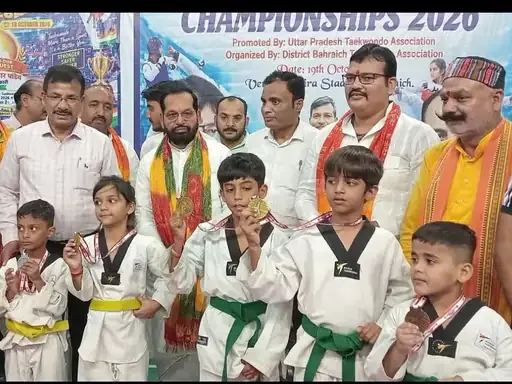 बहराइच ताइक्वांडो चैंपियनशिप: जिला स्तरीय प्रतियोगिता में 119 खिलाड़ियों ने दिखाई अपनी प्रतिभा