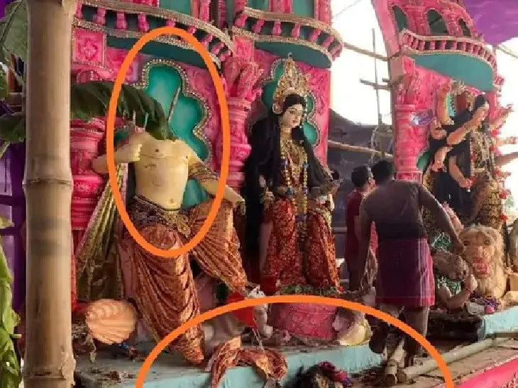 बांग्लादेश में धार्मिक हिंसा: दुर्गा पूजा से पहले मंदिरों और मूर्तियों पर 34 हमले